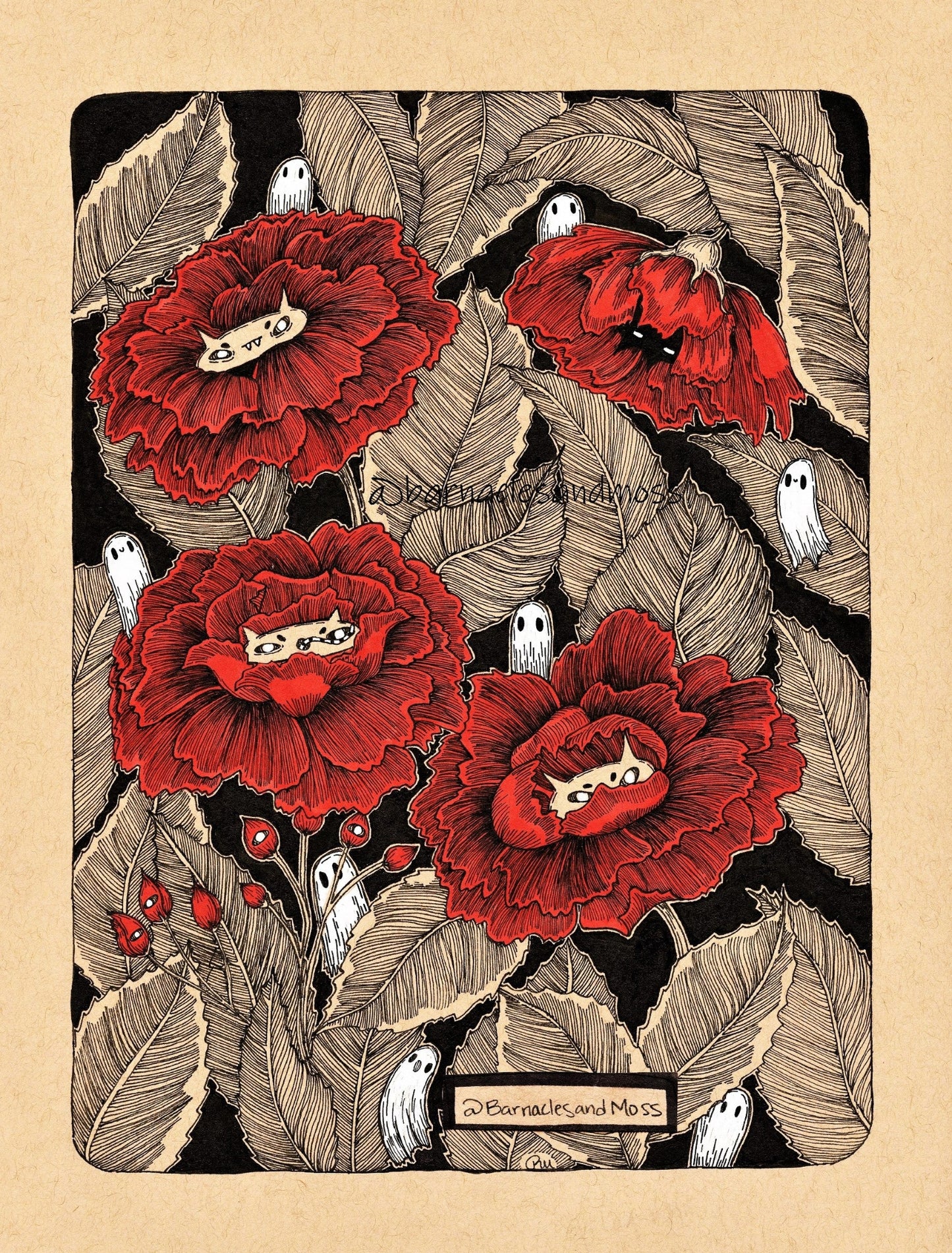 Botanical Beasties Fine Art Print