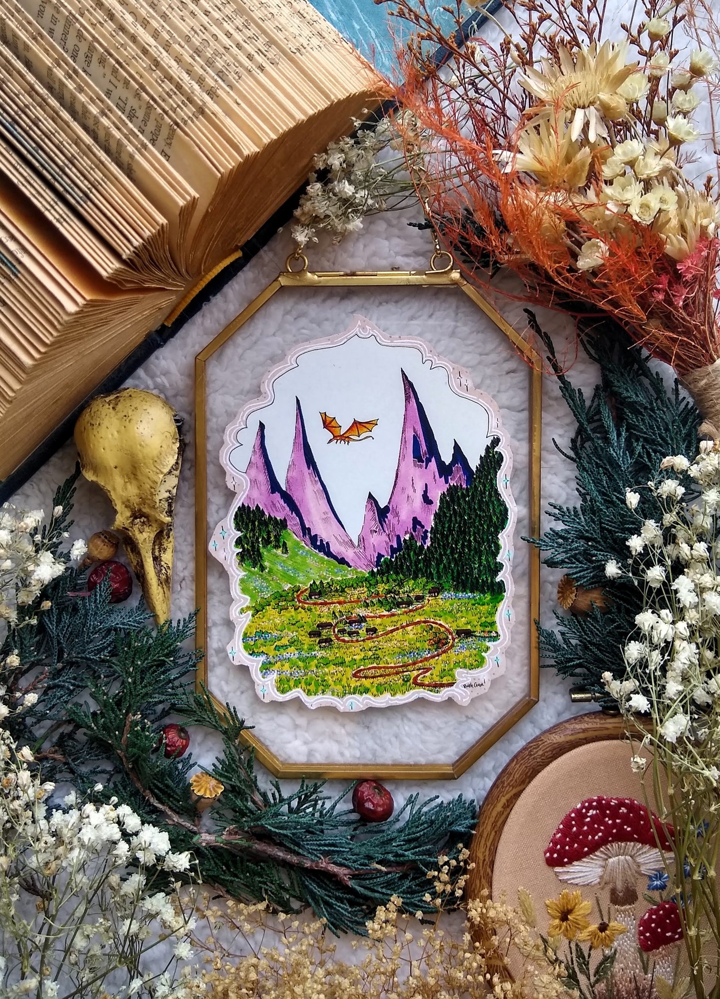 Fae Village Fine Art Print