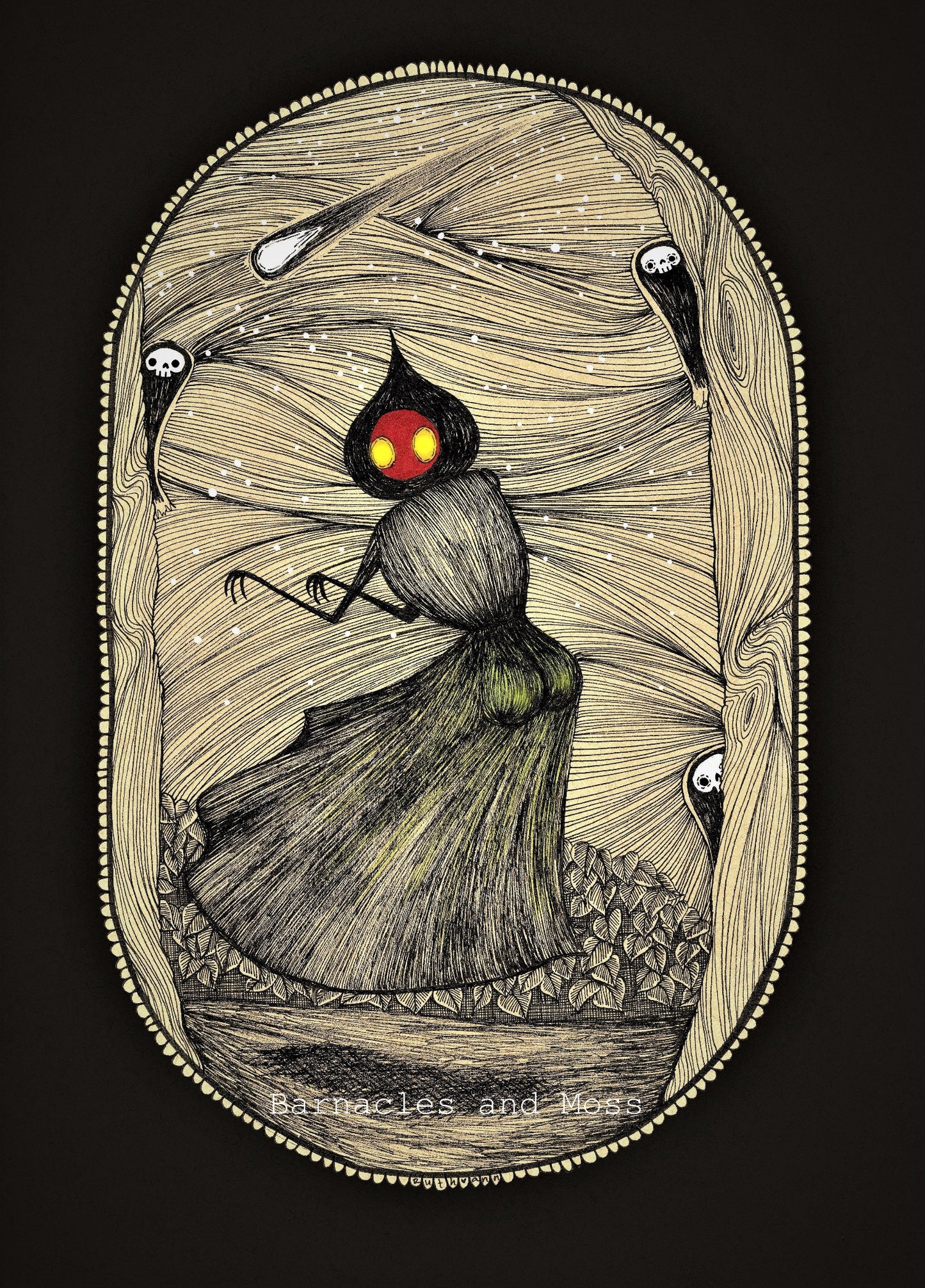 Flatwoods Monster Booty Fine Art Print