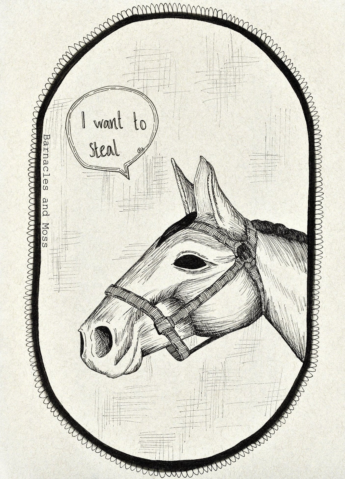 I Want To Steal Fine Art Print