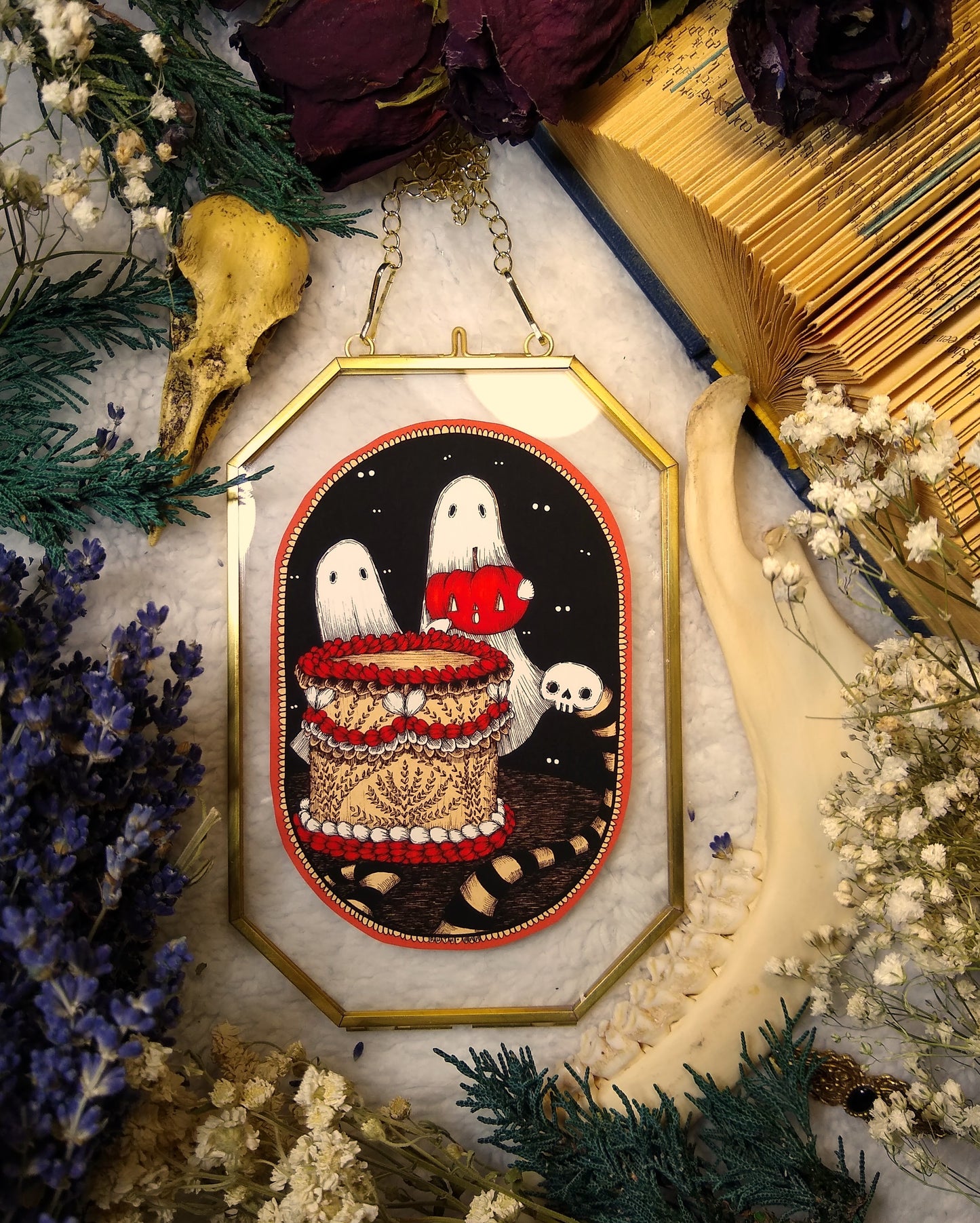 Halloween Cake Fine Art Print