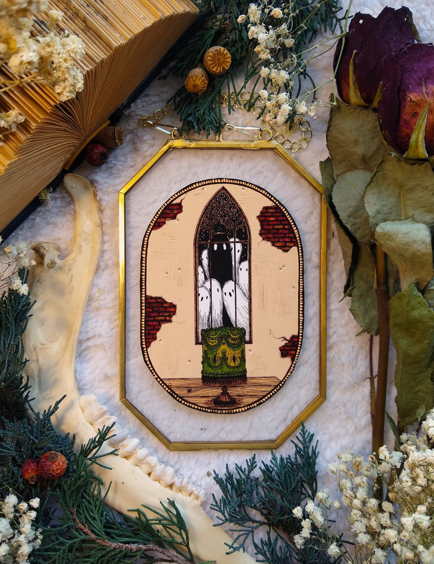 Creepy Crawlies Cake Fine Art Print