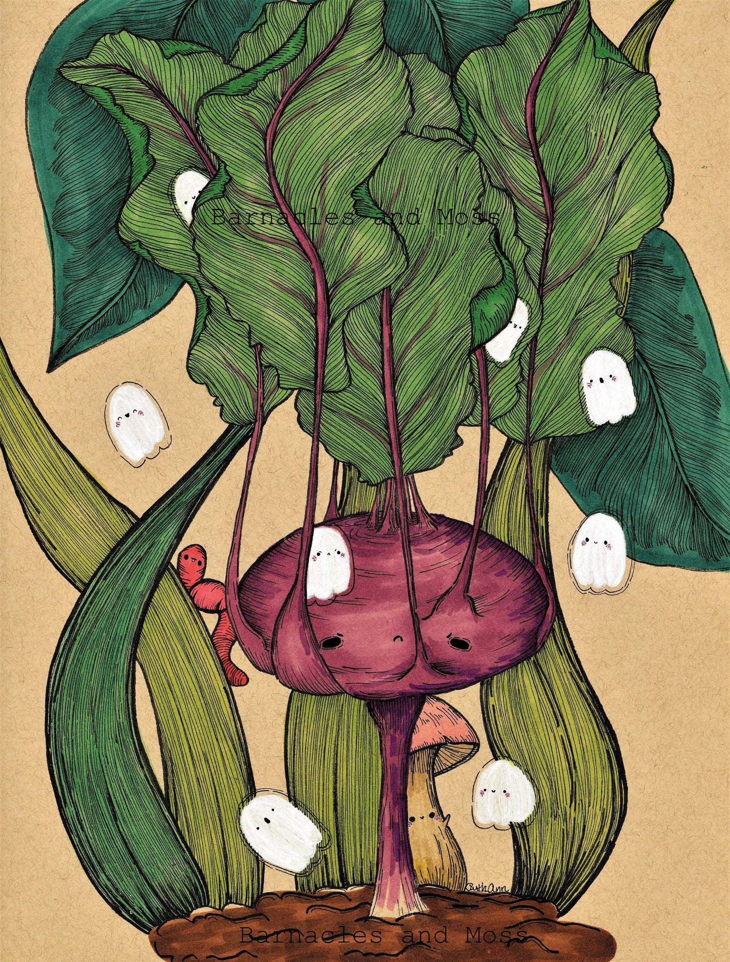 Kohlrabi Fine Art Print