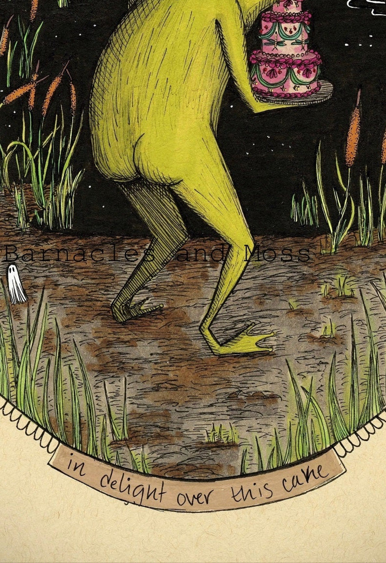 Loveland Frogman Booty Fine Art Print