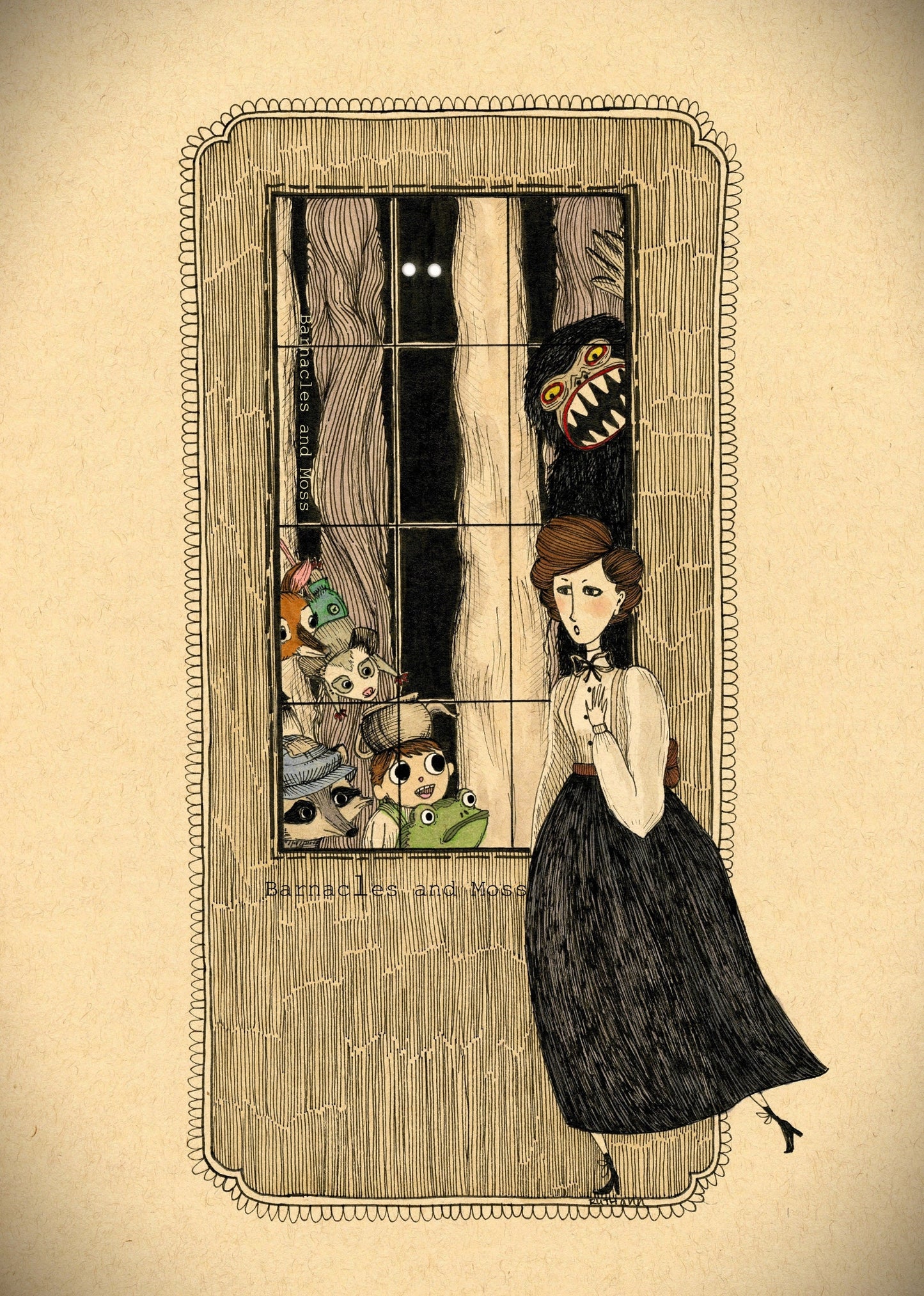 Miss Langtree's Lament Fine Art Print