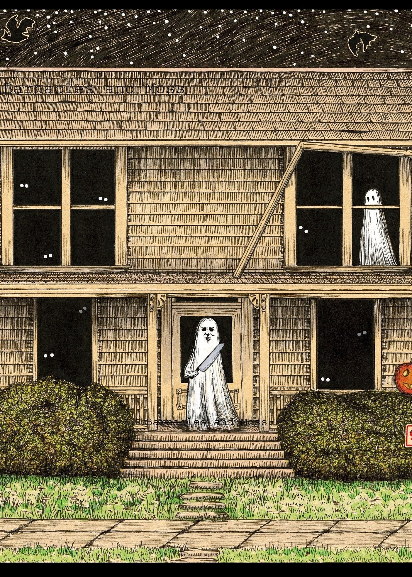 Halloween House Fine Art Print