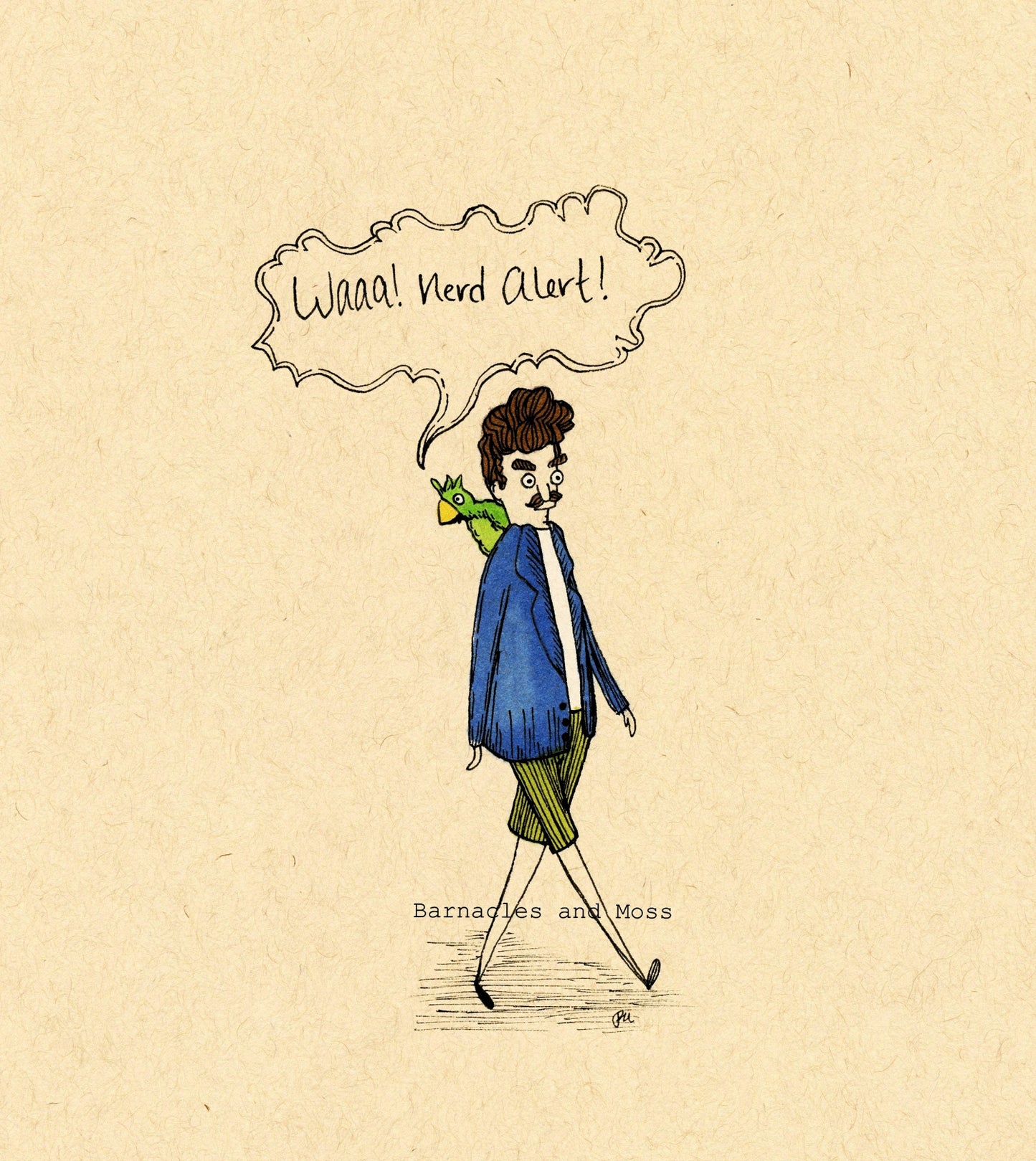 Nerd Alert! Fine Art Print