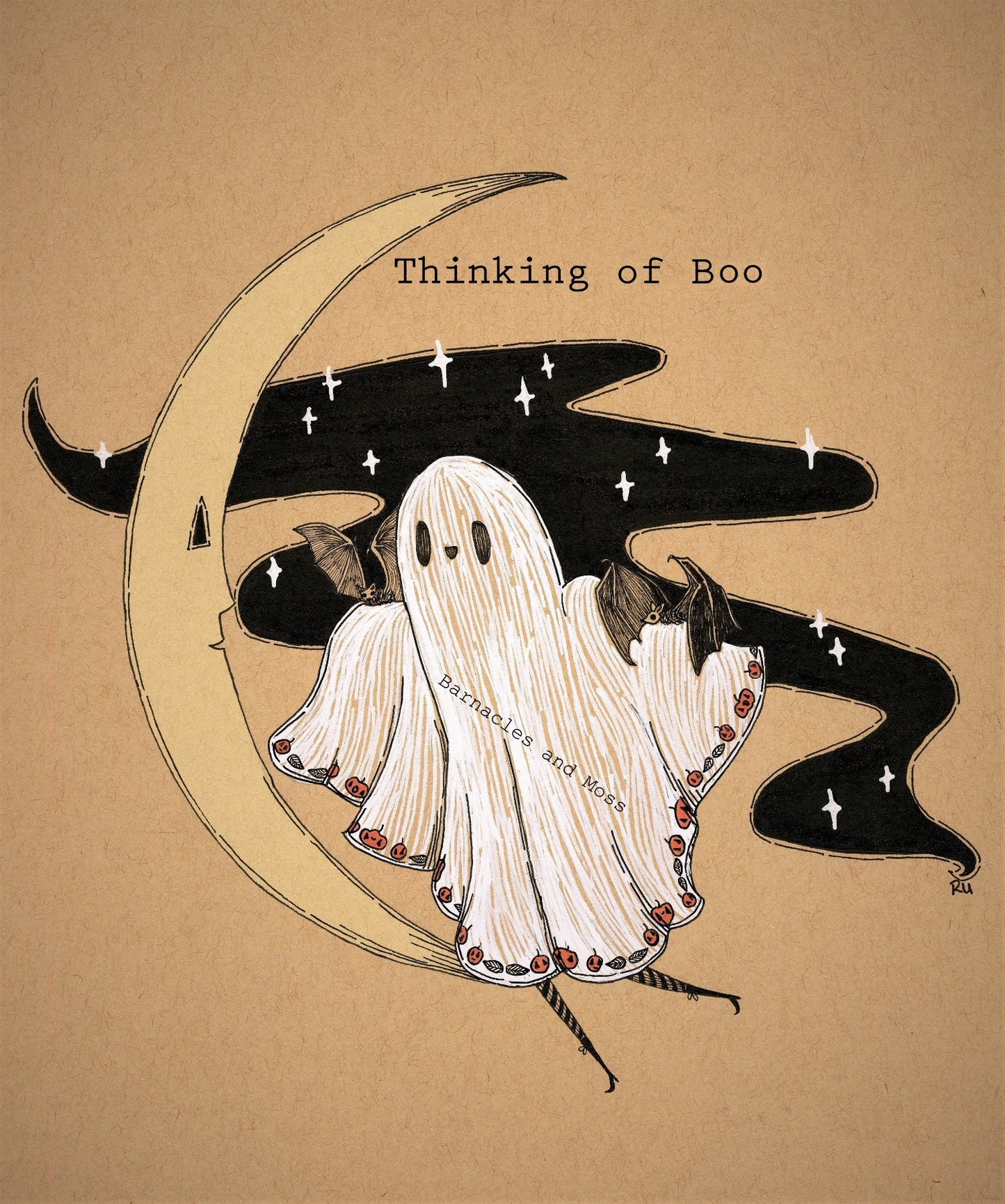 Thinking of Boo Fine Art Print