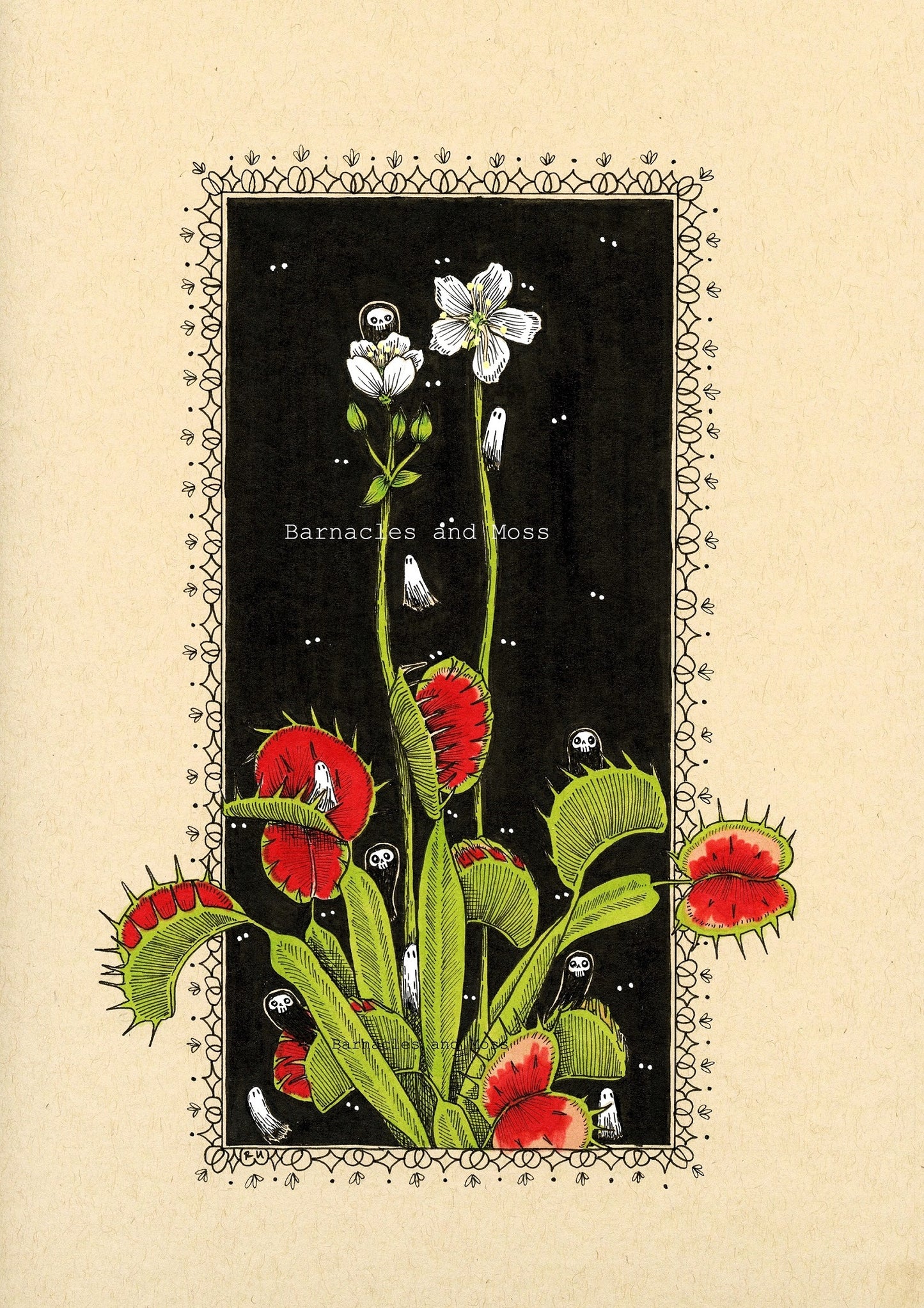 Venus Flytrap Fine Art Print