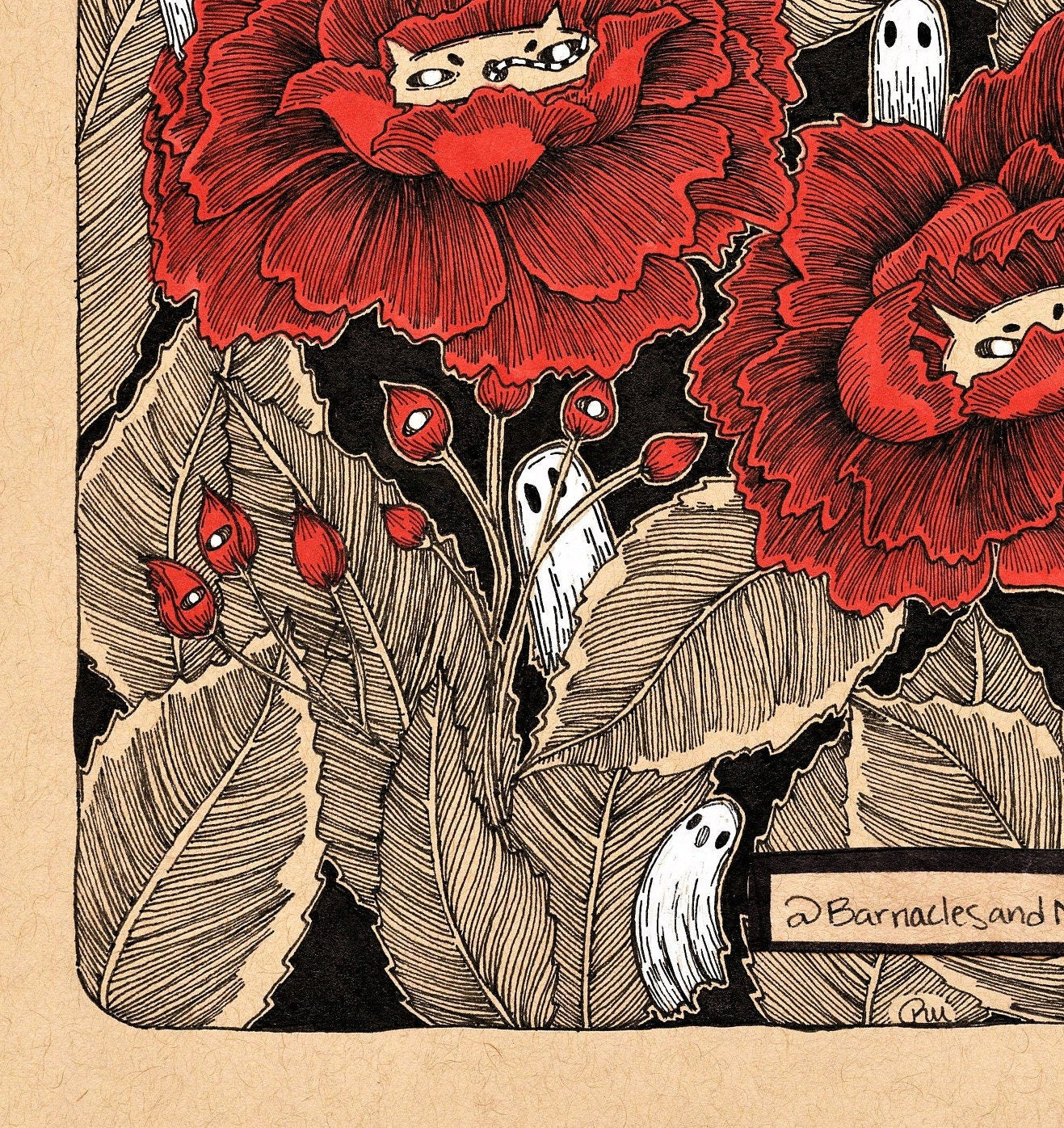 Botanical Beasties Fine Art Print