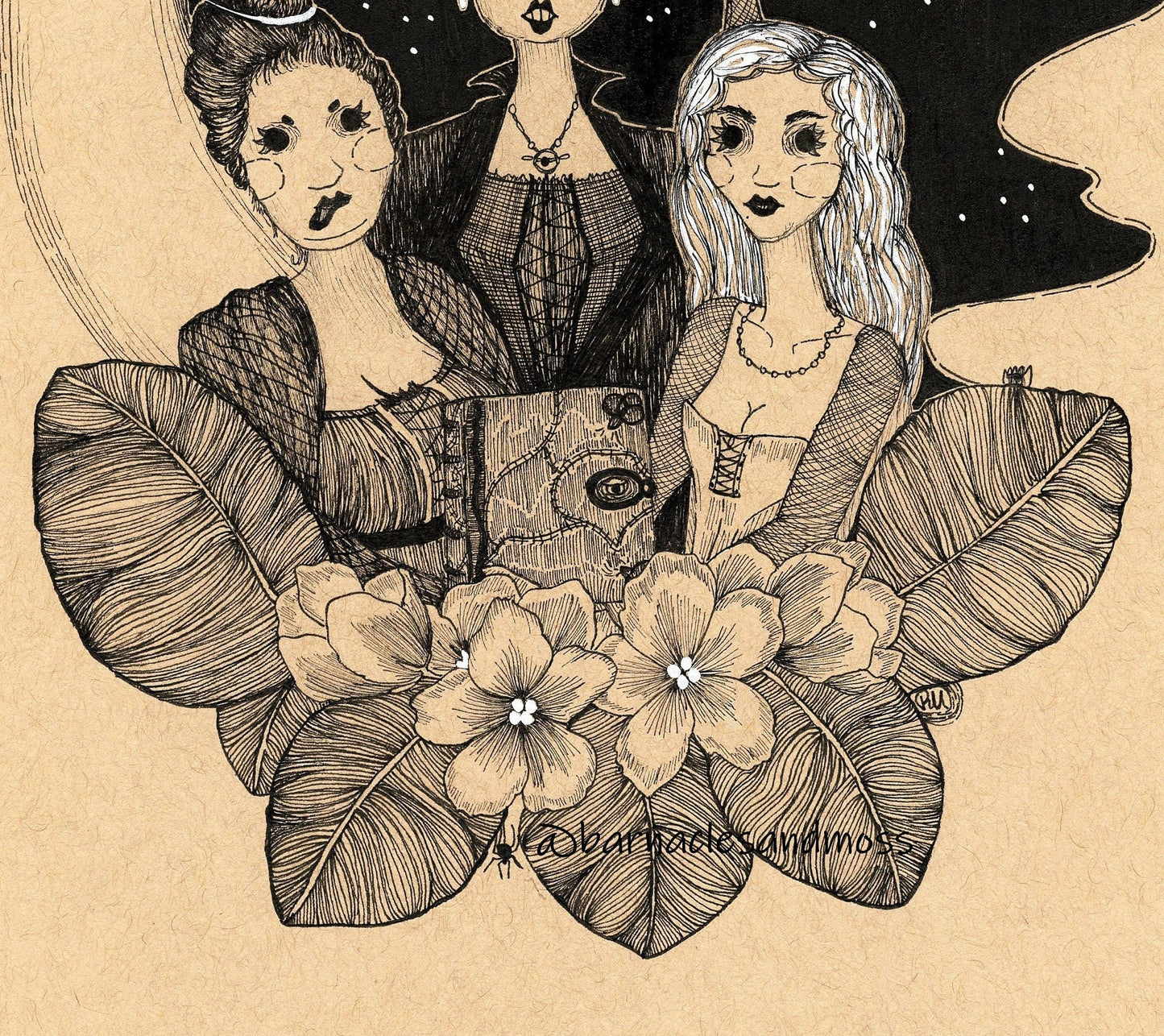 Sanderson Sisters Fine Art Print
