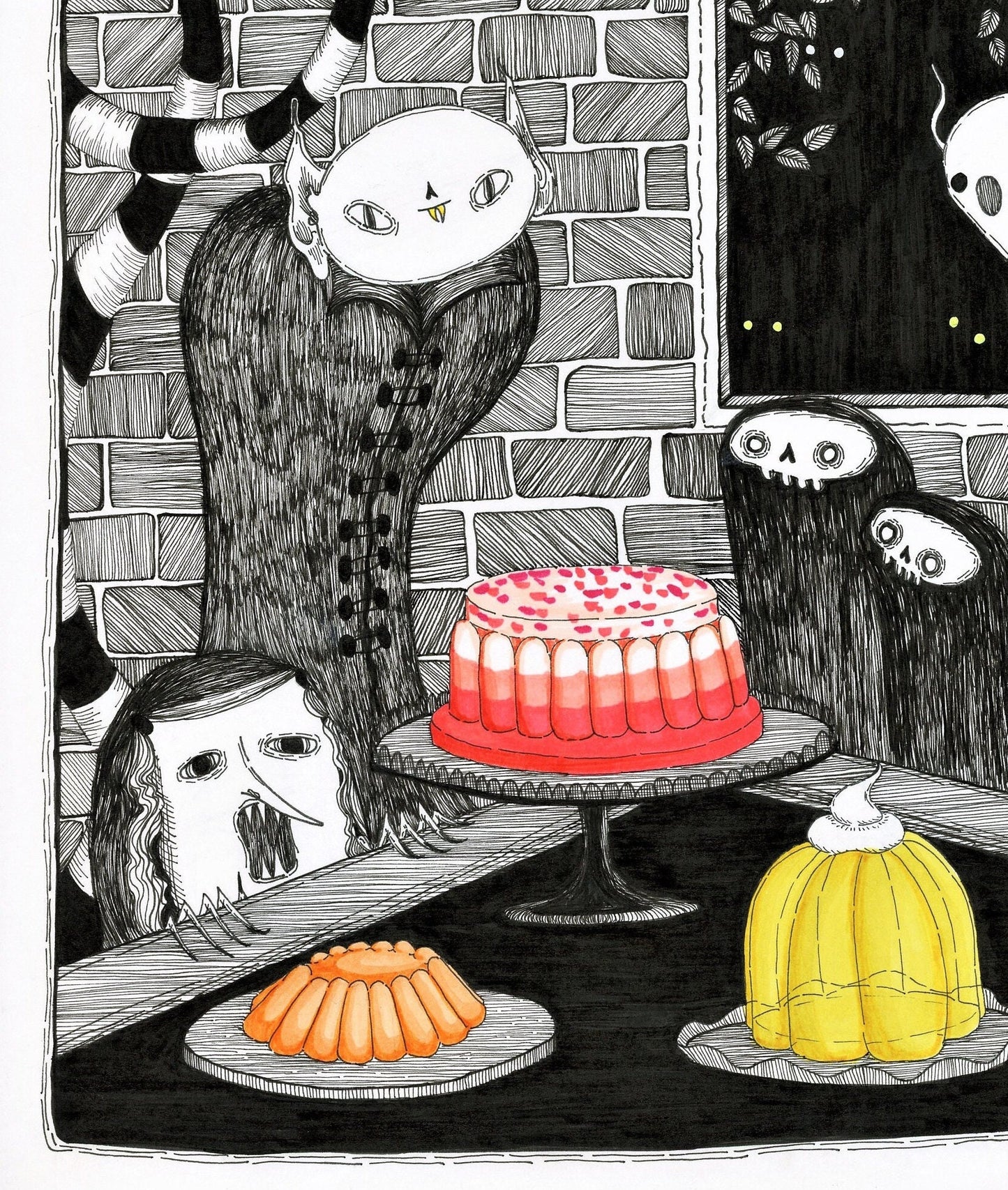 They Especially Liked The Jell-O Fine Art Print