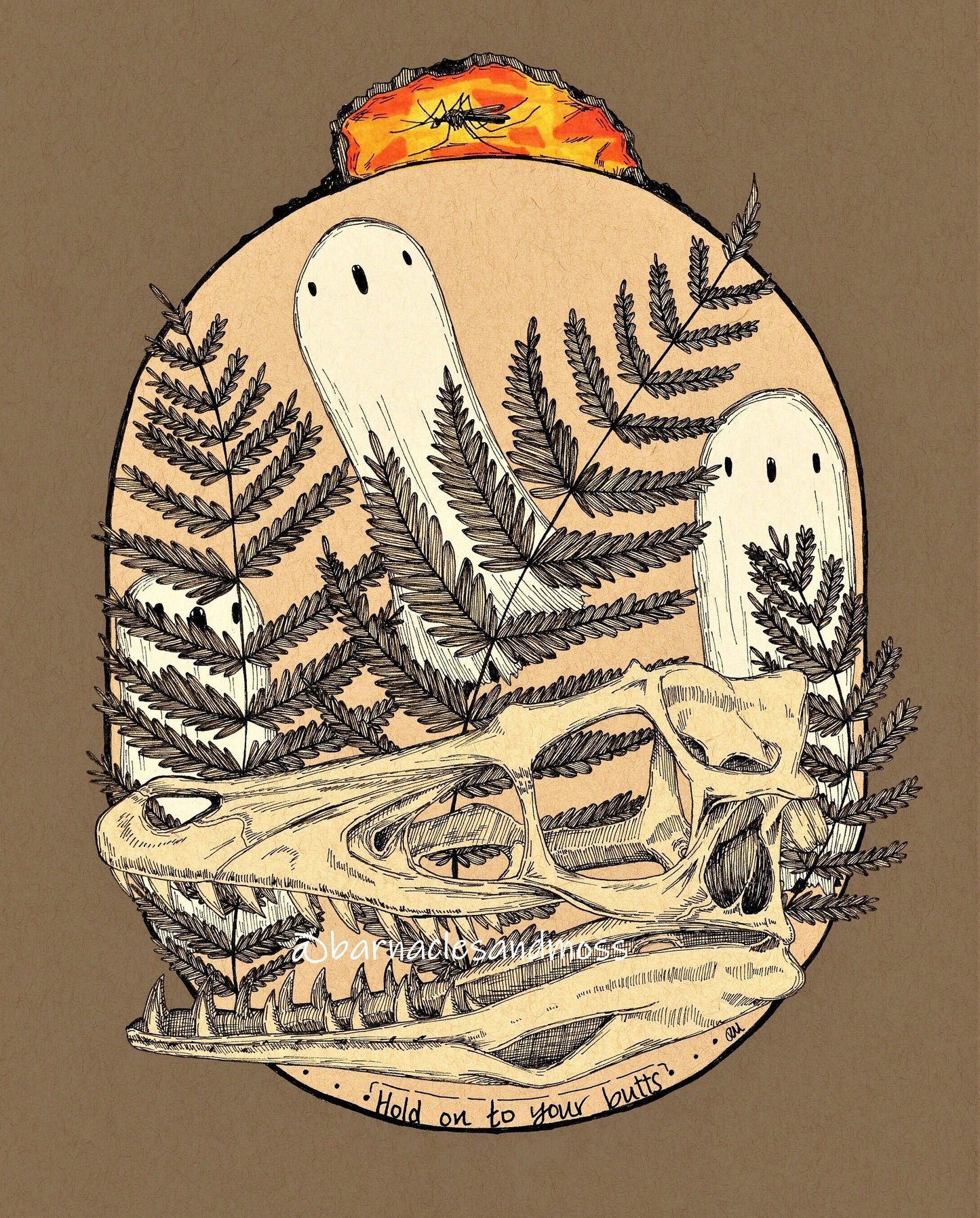 Hold On To Your Butts Fine Art Print