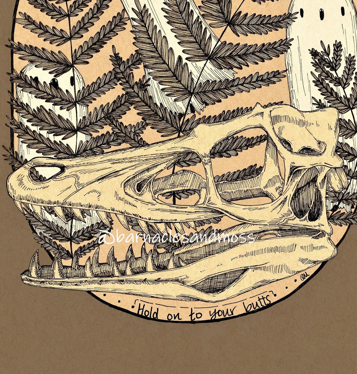 Hold On To Your Butts Fine Art Print