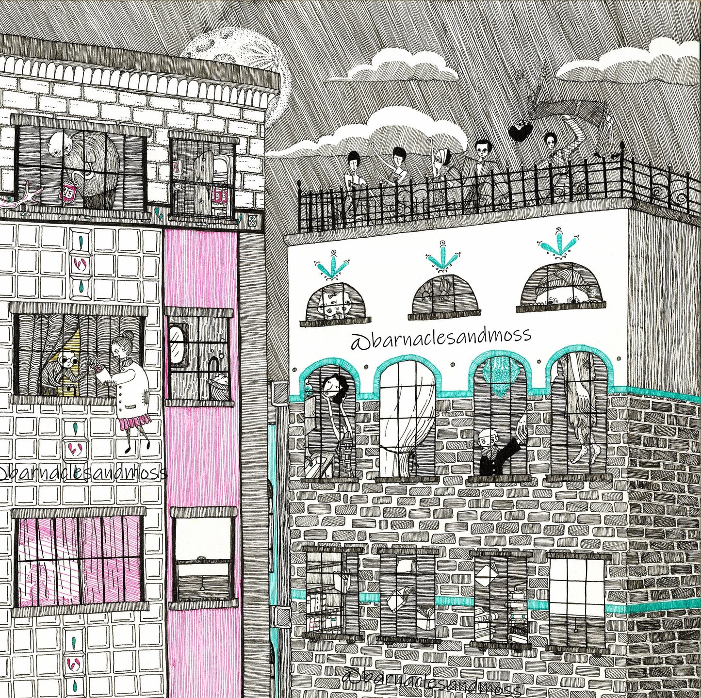In The Neighborhood Fine Art Print