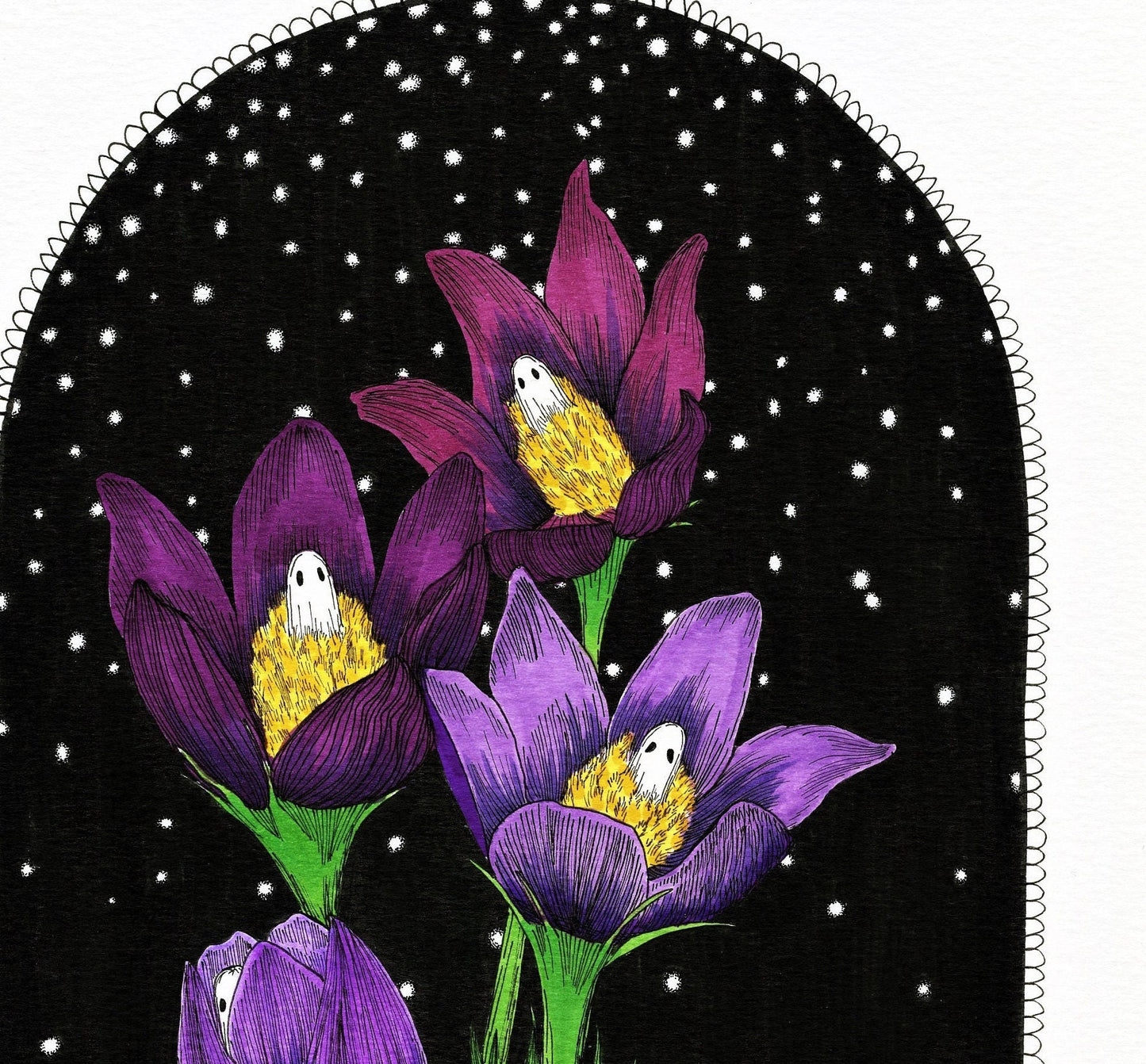 Pasqueflower Fine Art Print