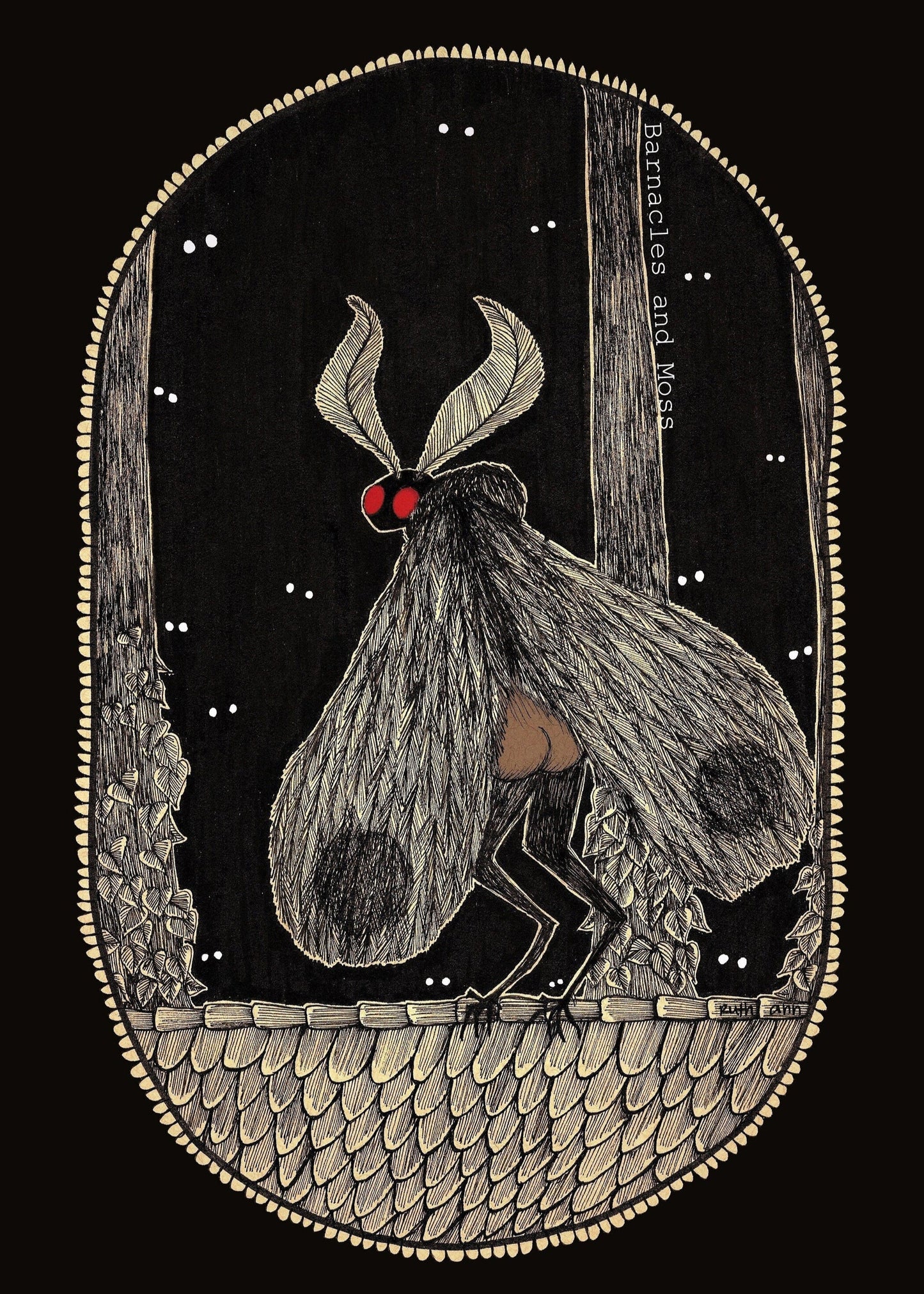 Mothman Booty Fine Art Print