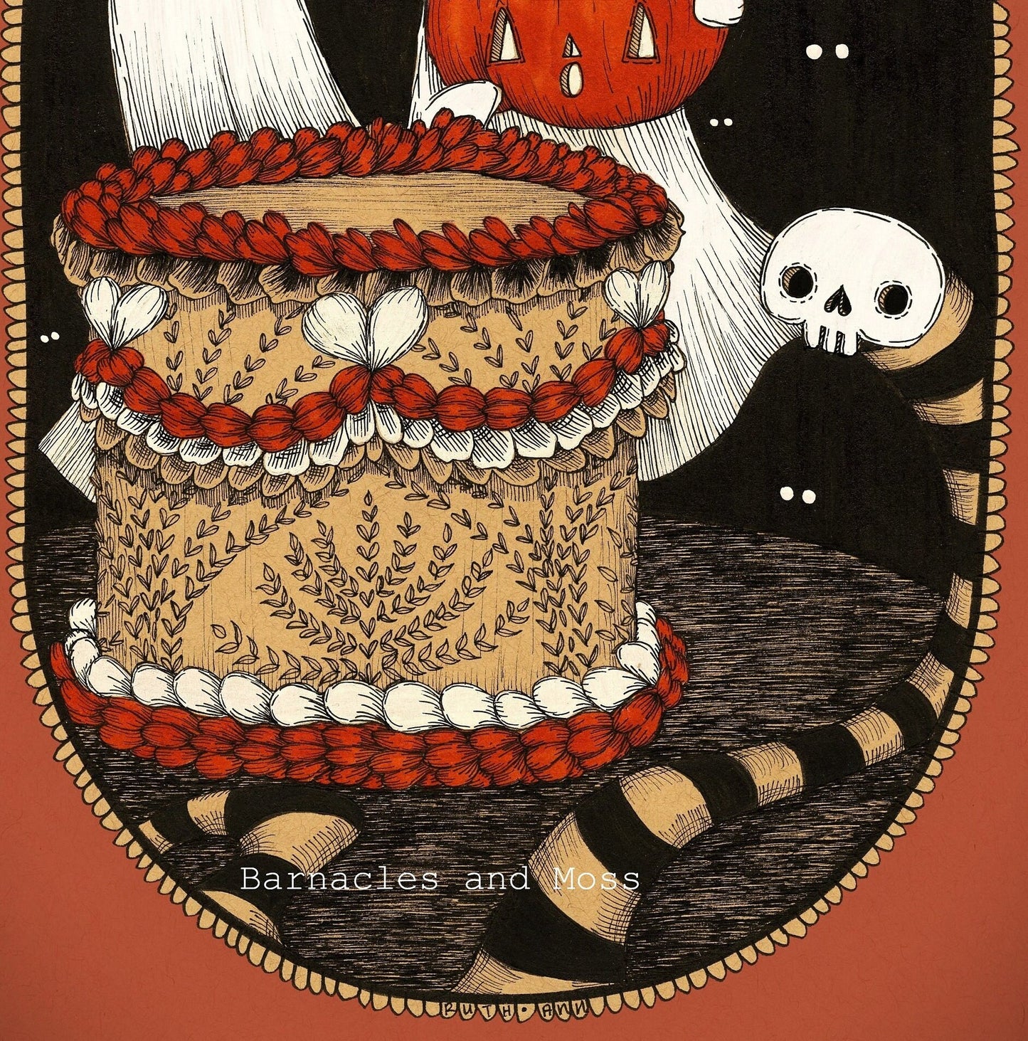 Halloween Cake Fine Art Print