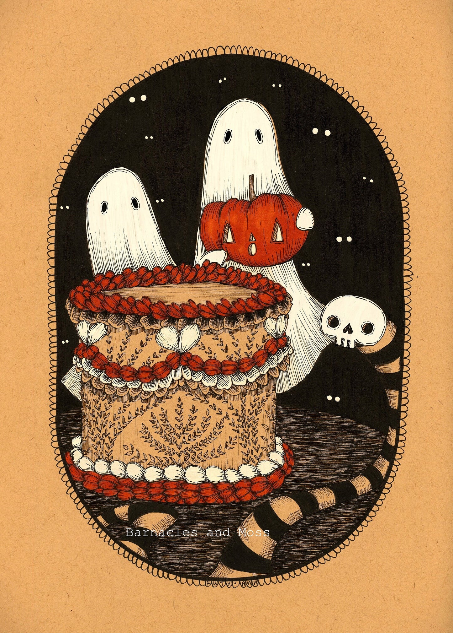 Halloween Cake Fine Art Print
