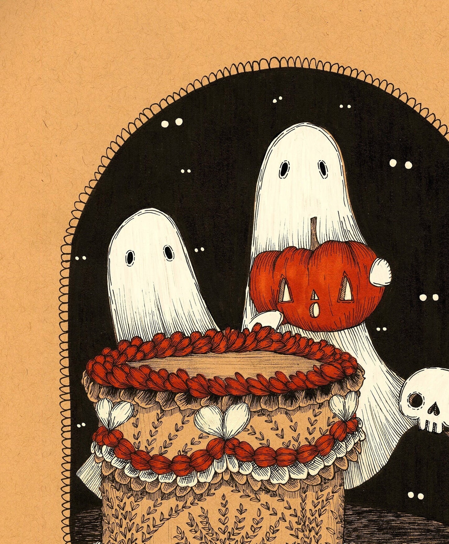Halloween Cake Fine Art Print