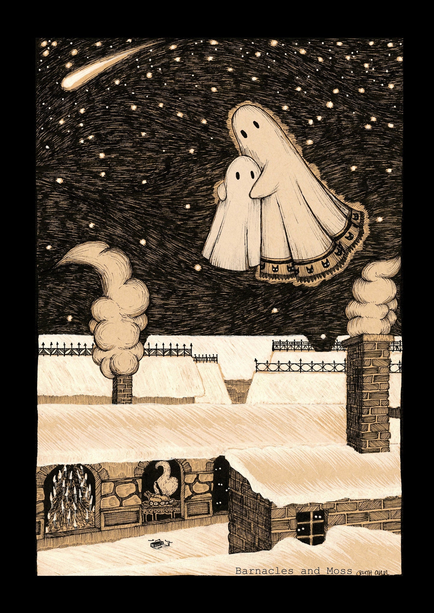 The Little Match Girl Fine Art Print