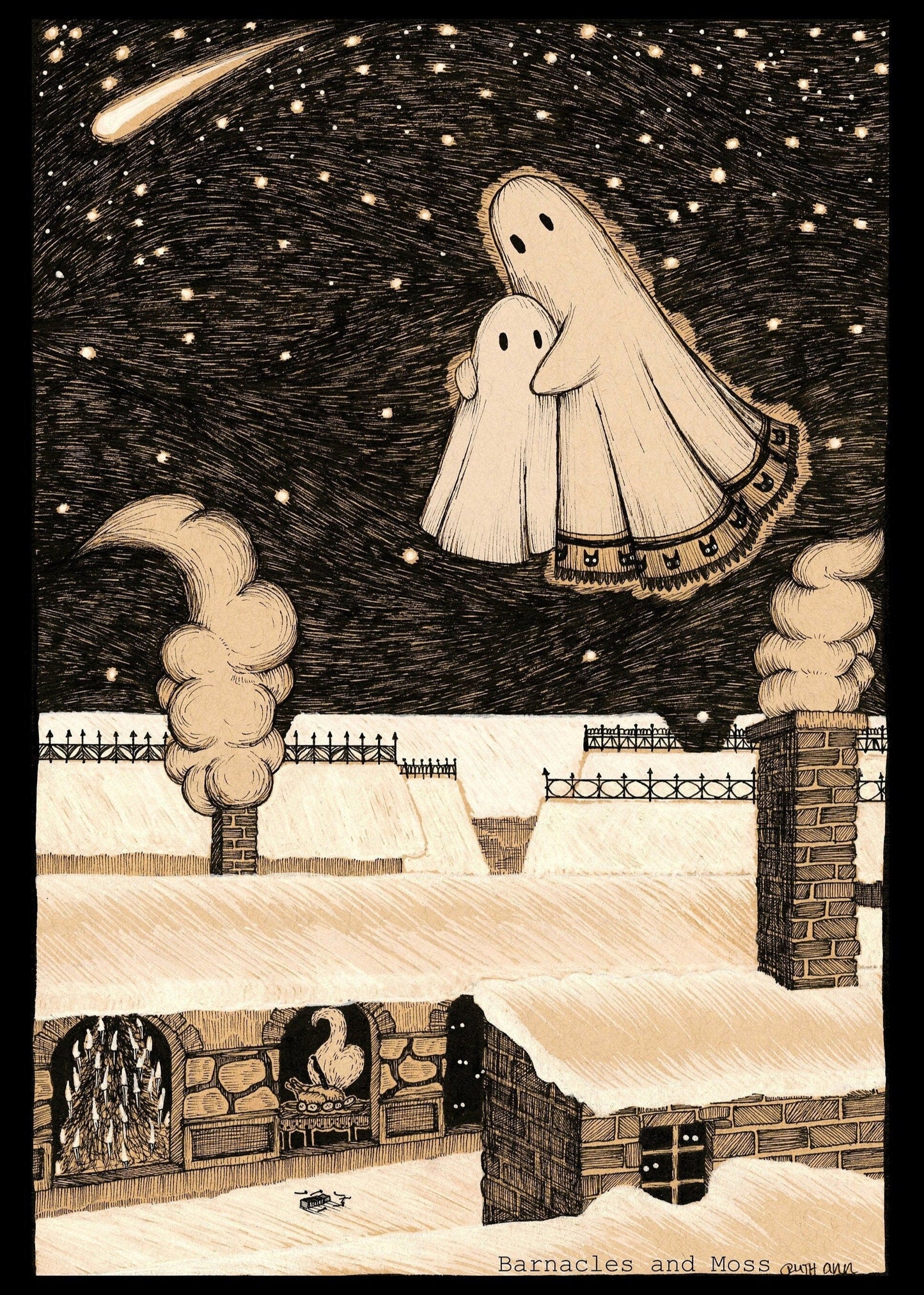 The Little Match Girl Fine Art Print
