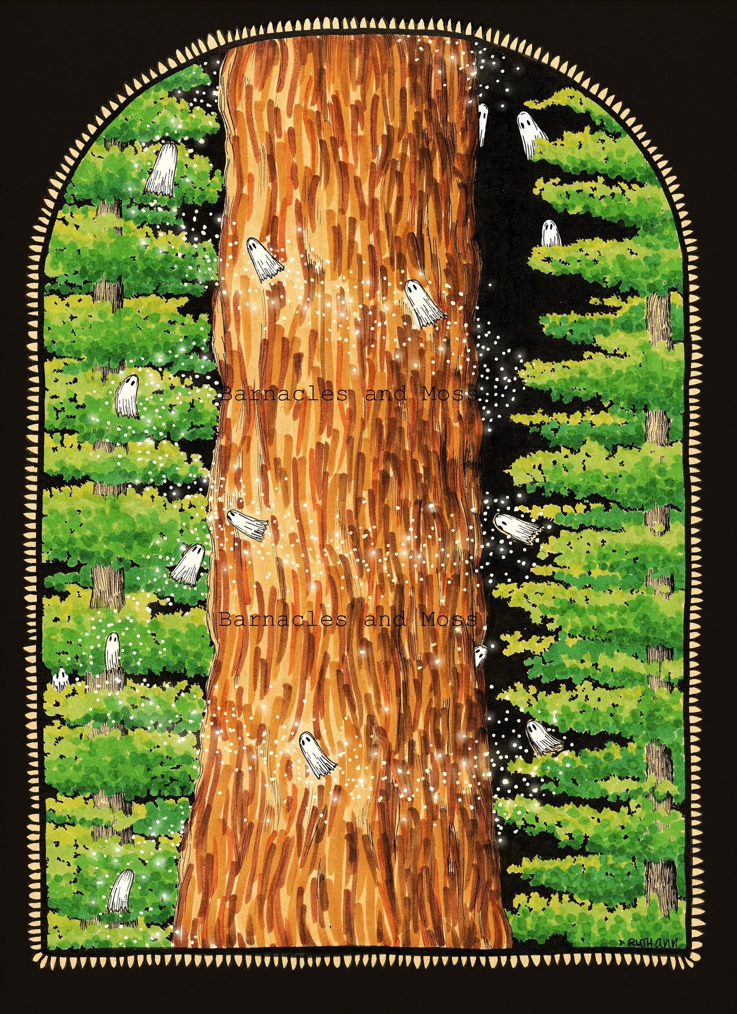 The Redwood Fine Art Print