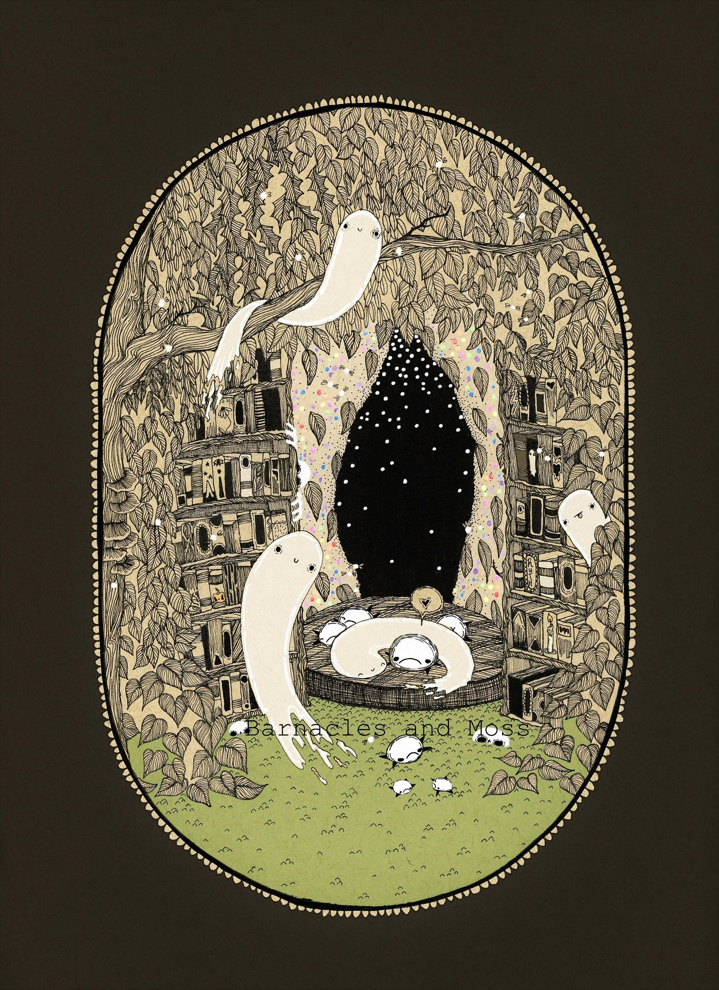 Garden Reading Nook Fine Art Print