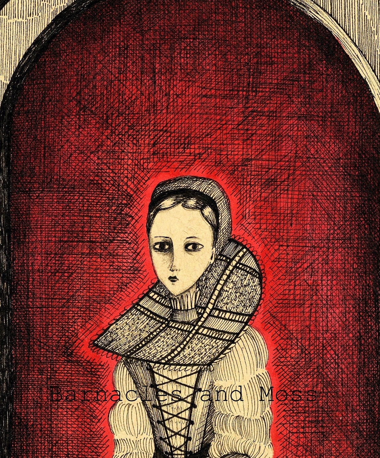 Elizabeth Báthory Fine Art Print