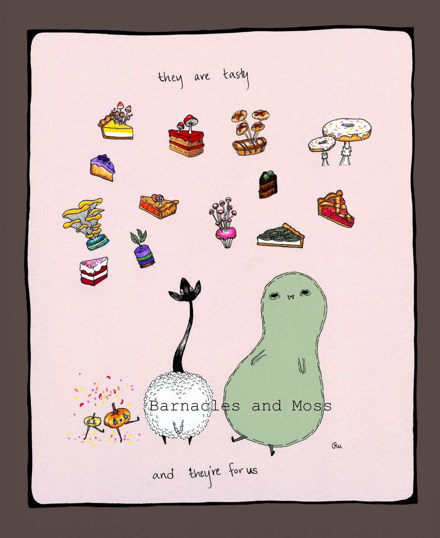 They Are Tasty Fine Art Print