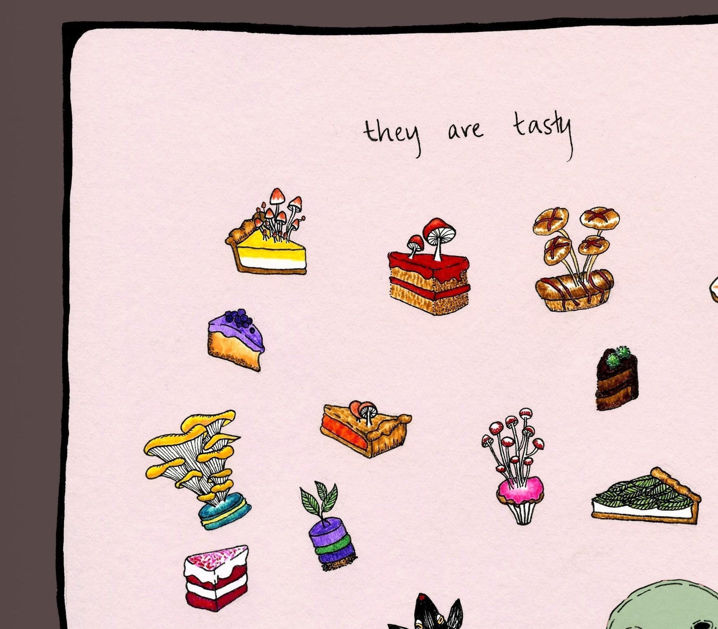 They Are Tasty Fine Art Print