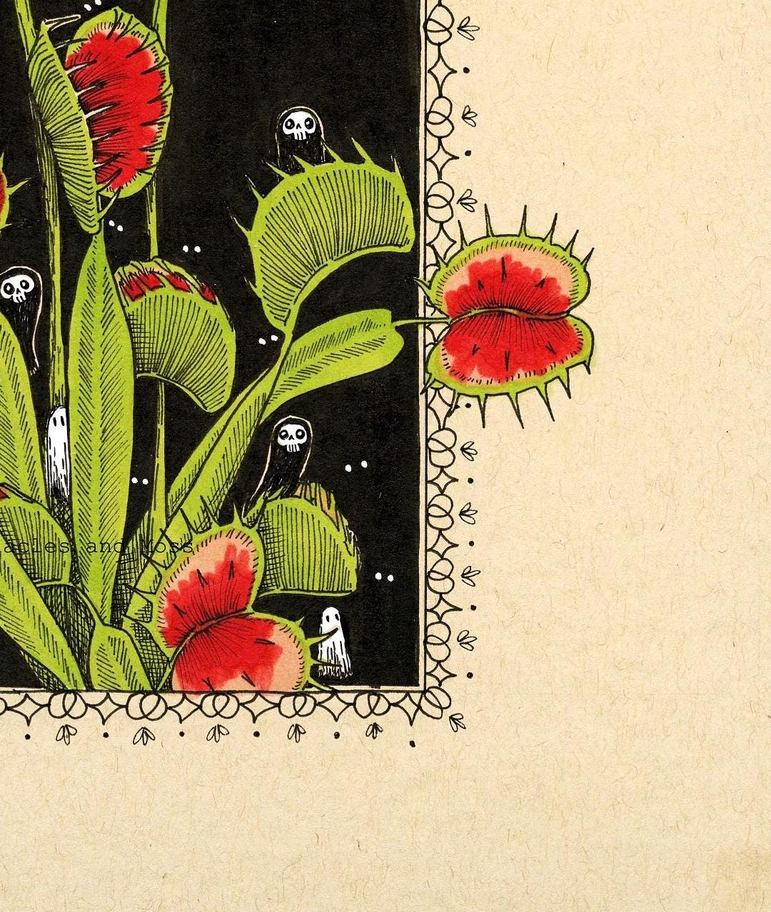Venus Flytrap Fine Art Print