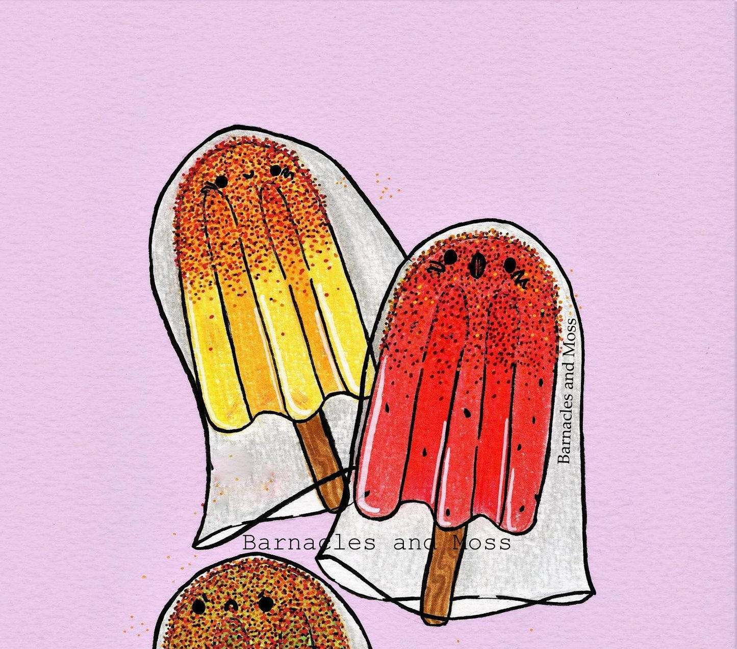 Ghost Paletas Fine Art Print