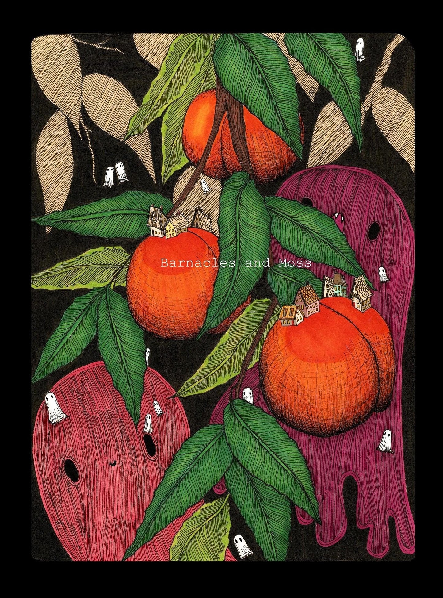 Peaches Fine Art Print