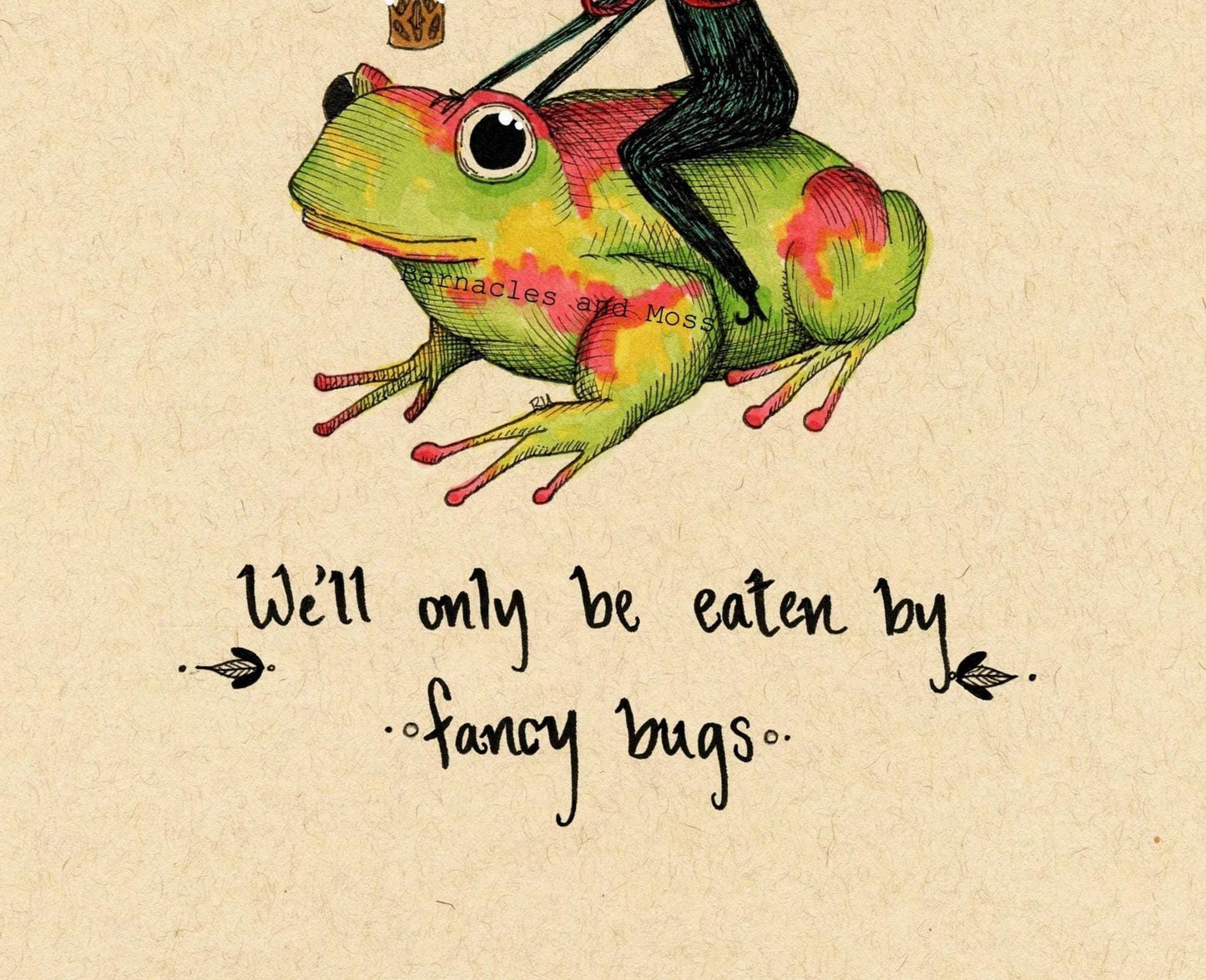 Fancy Bugs Fine Art Print