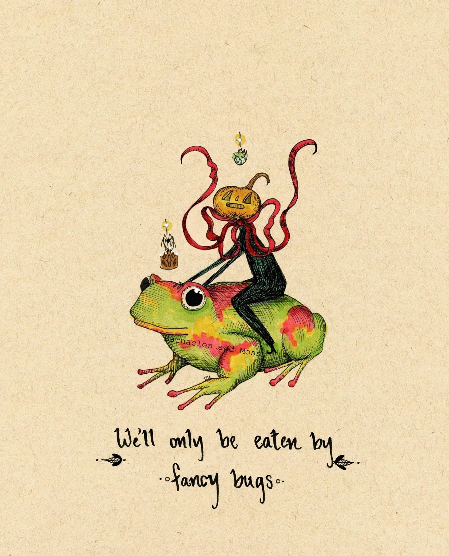 Fancy Bugs Fine Art Print