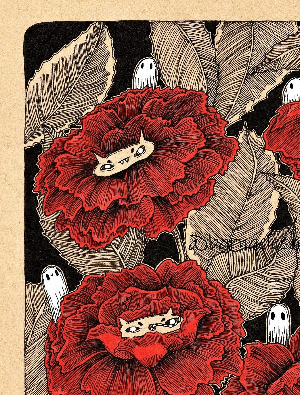 Botanical Beasties Fine Art Print