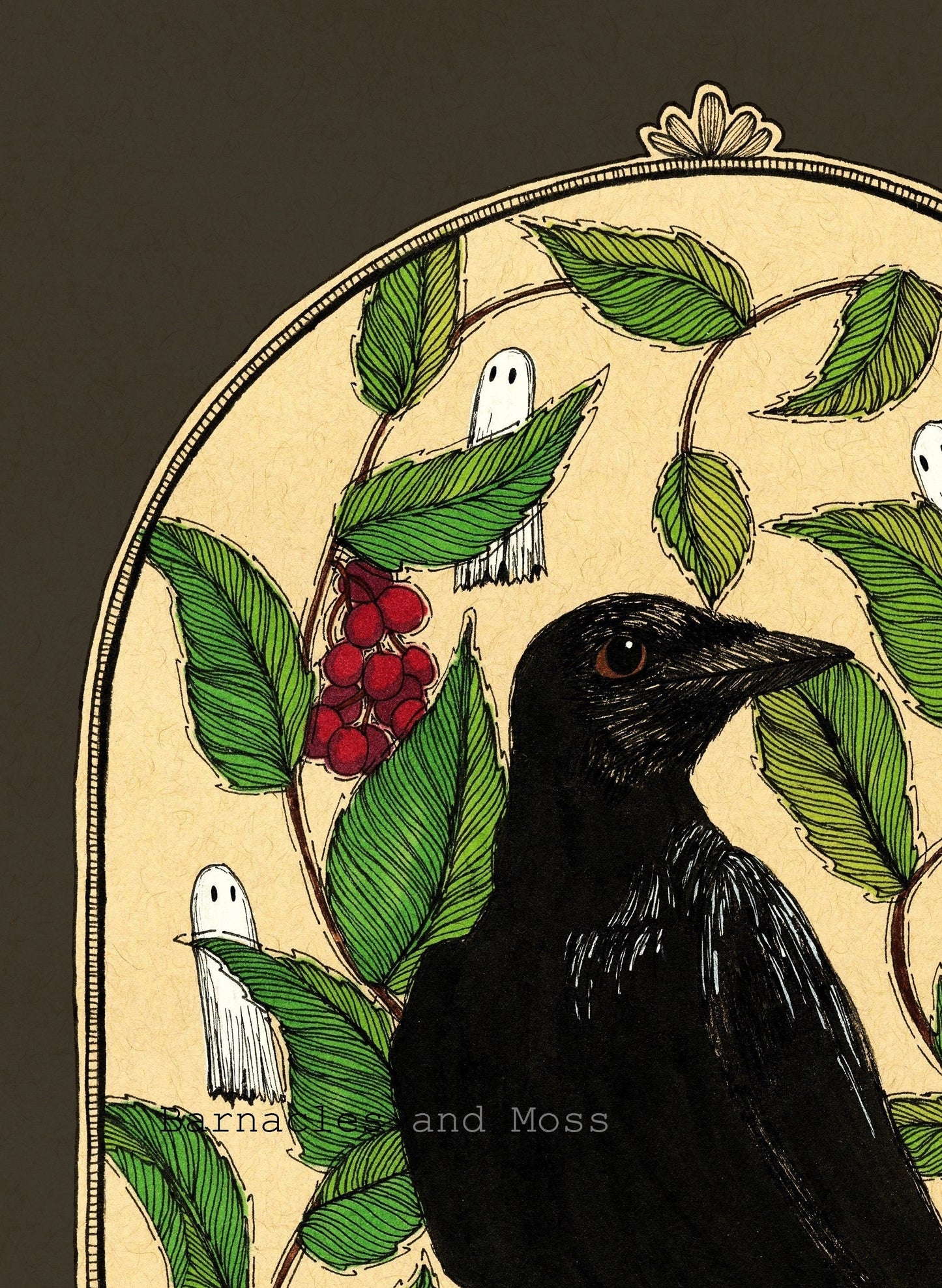 Baby Crows Fine Art Print