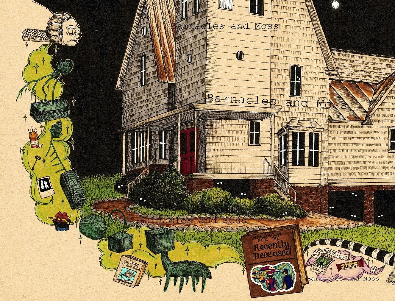 Deetz and Maitland House Fine Art Print