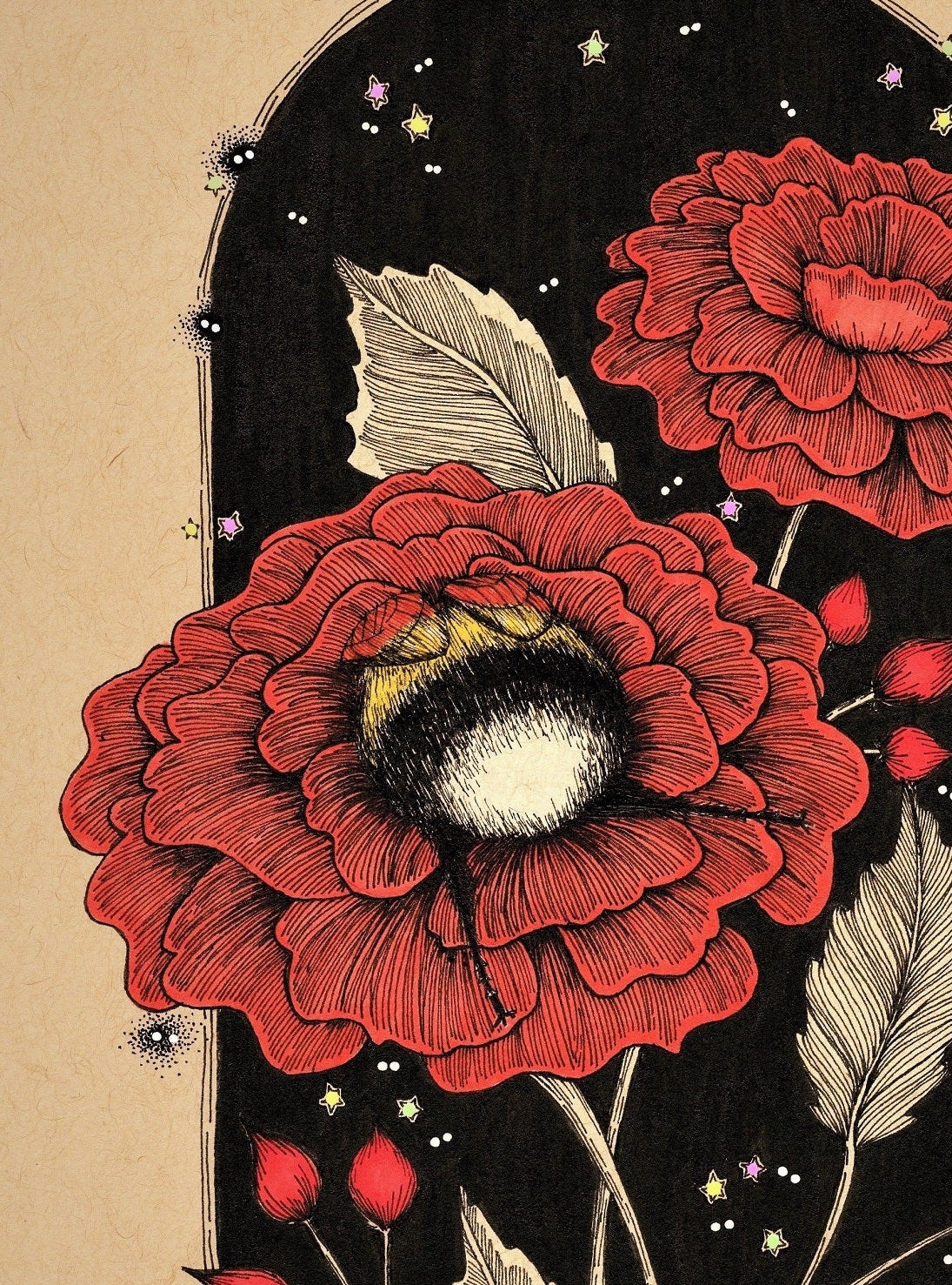Bumblebee Booty Fine Art Print