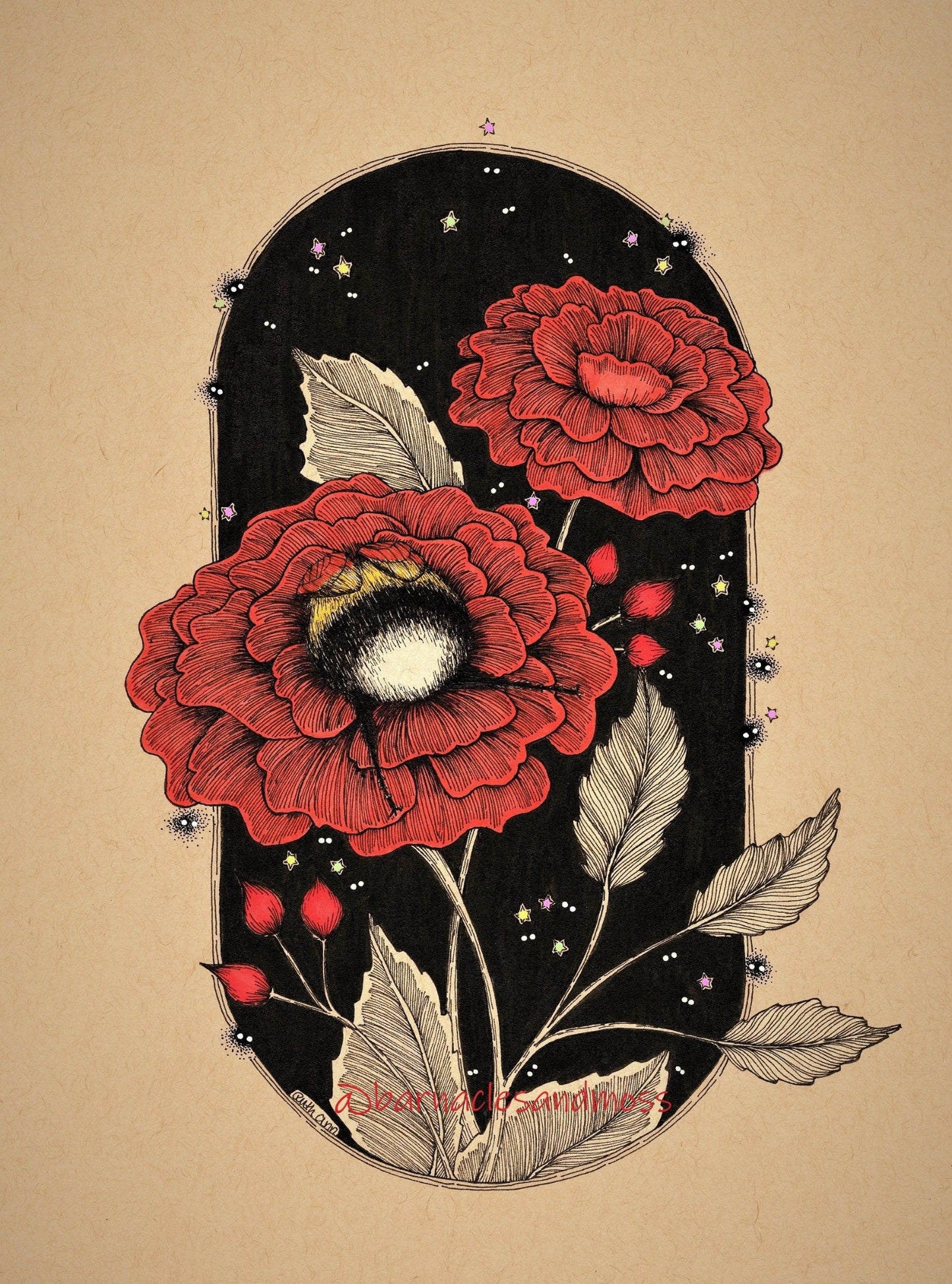 Bumblebee Booty Fine Art Print