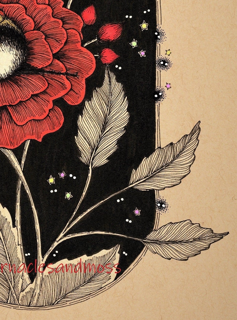 Bumblebee Booty Fine Art Print