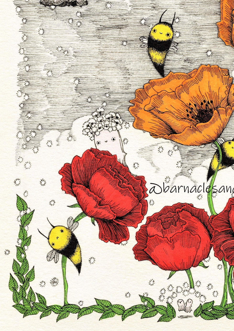 The Bumbleboos are Back Fine Art Print