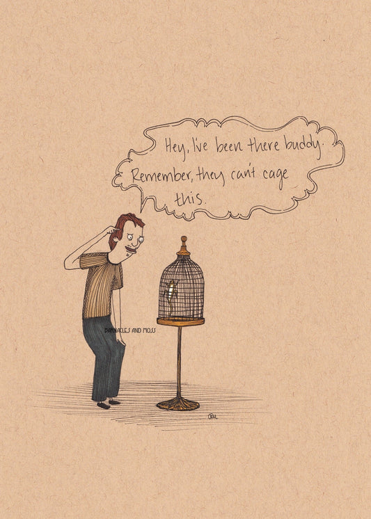 Can't Cage This Fine Art Print