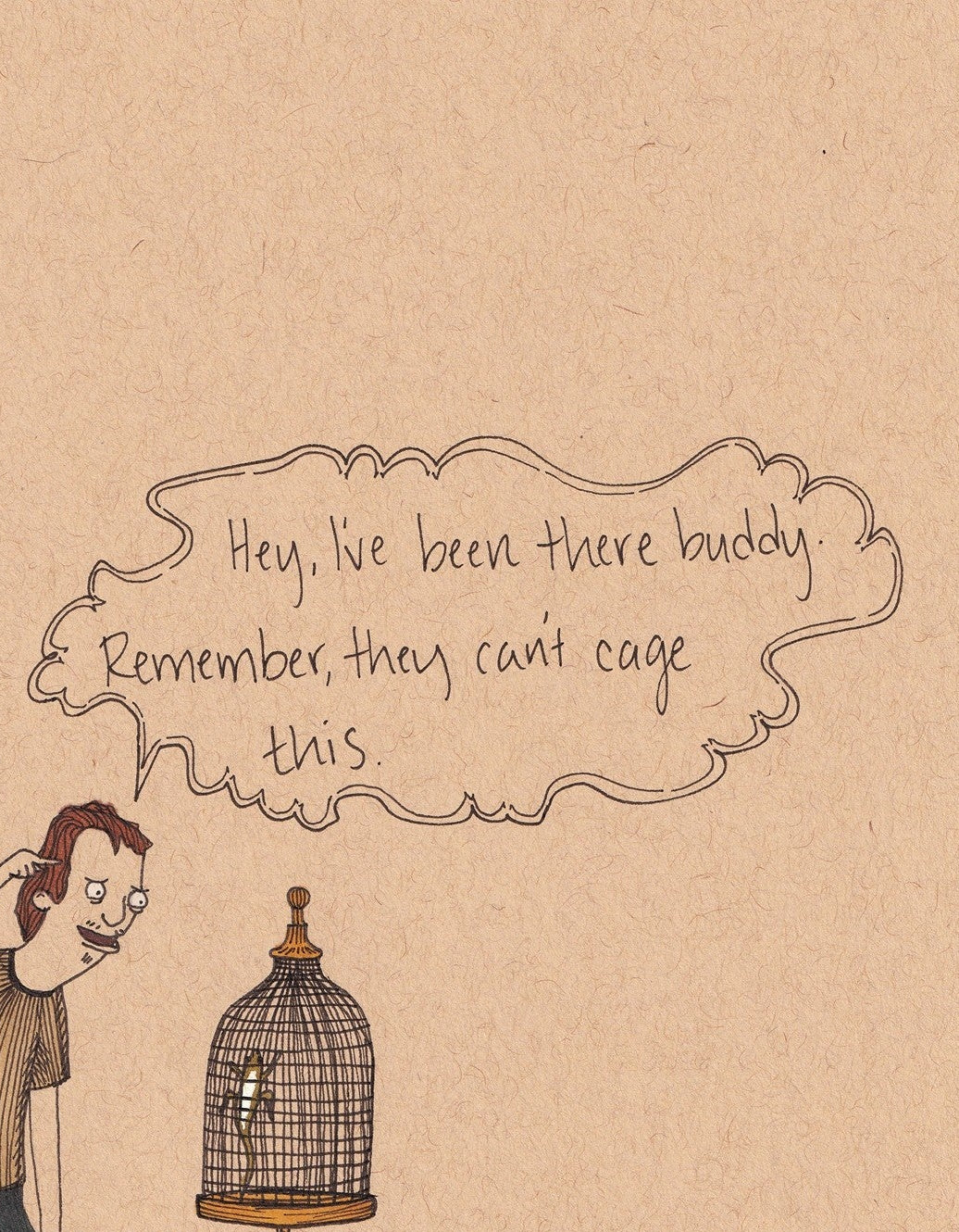 Can't Cage This Fine Art Print