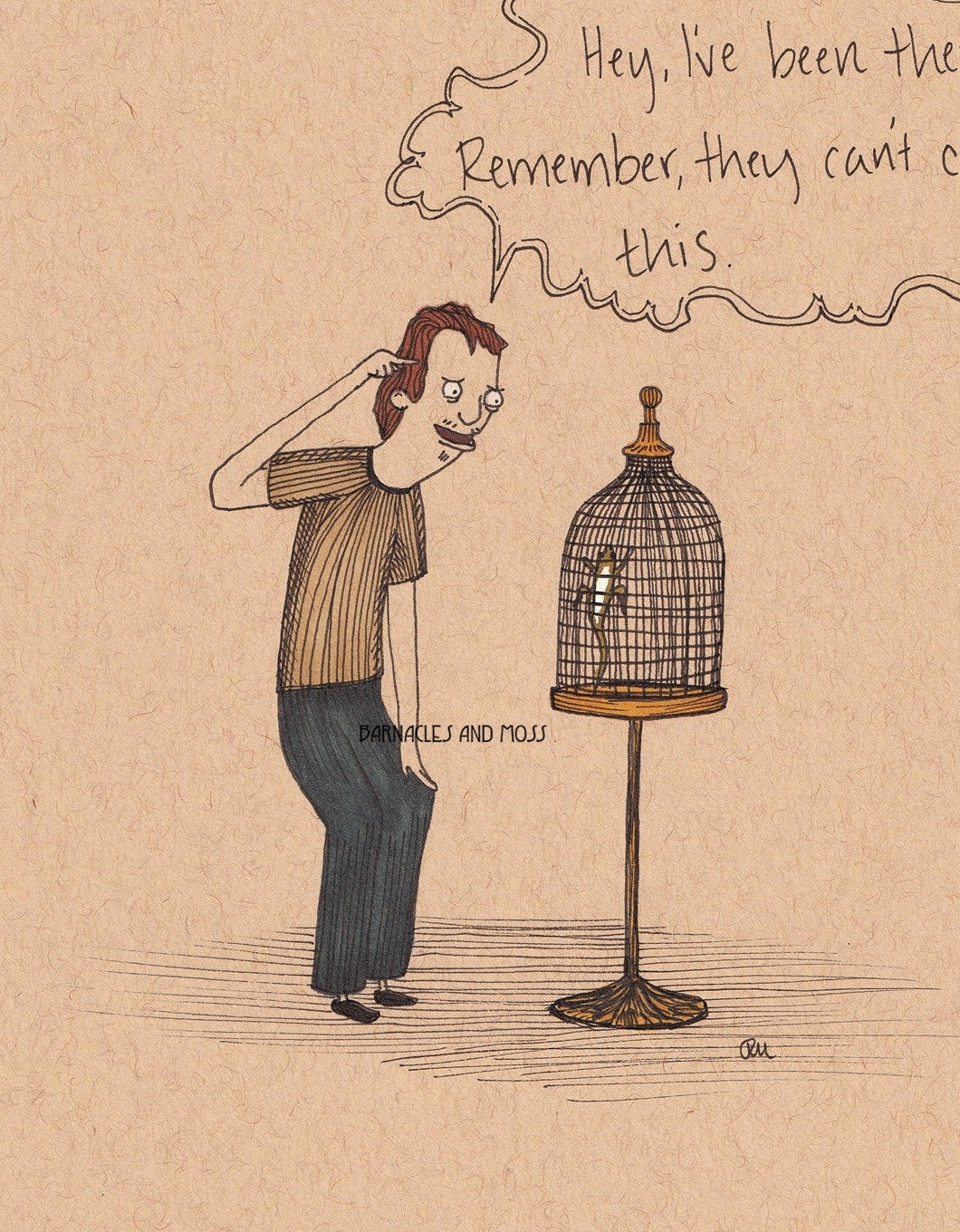 Can't Cage This Fine Art Print
