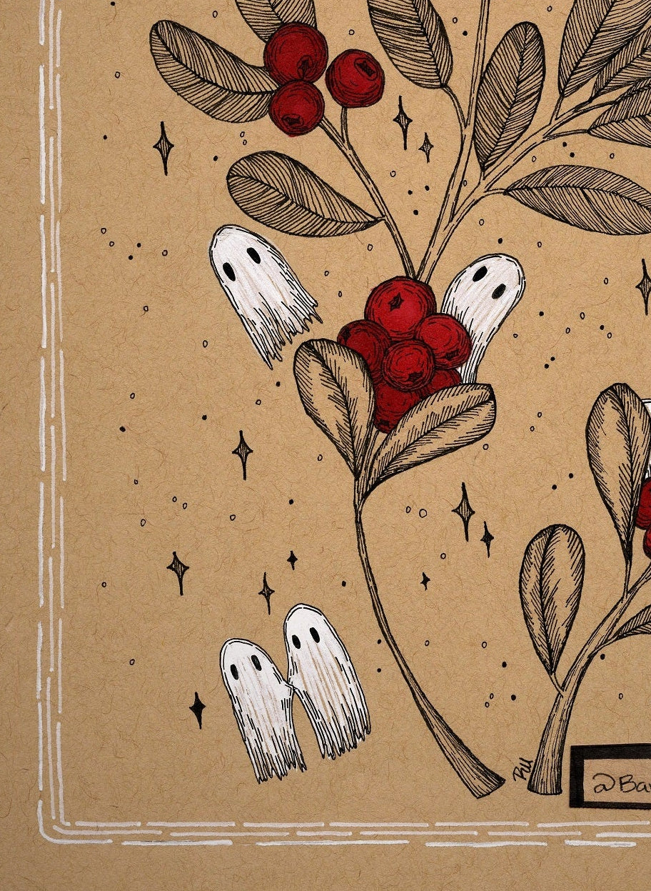 Haunted Cranberries Fine Art Print