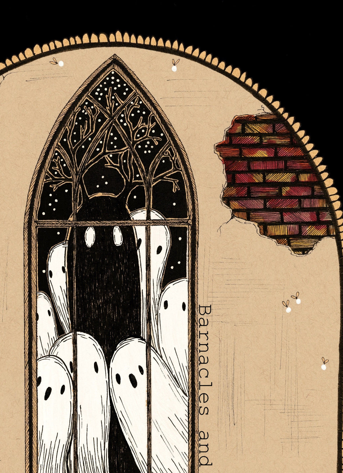 Creepy Crawlies Cake Fine Art Print