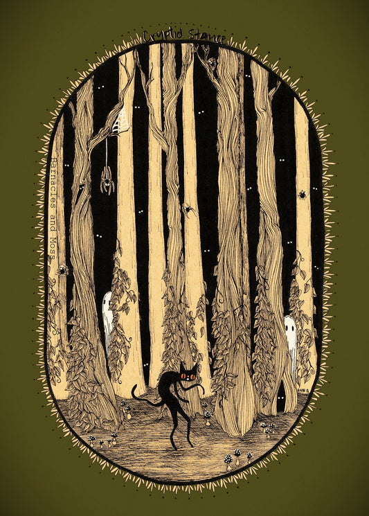 Cryptid Stance Fine Art Print