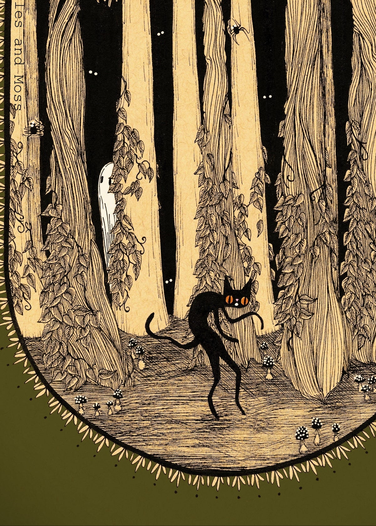 Cryptid Stance Fine Art Print